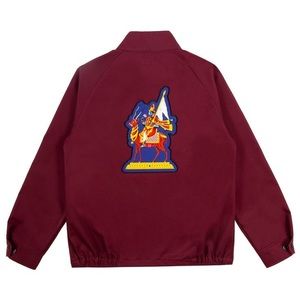 Noah NYC Burgundy Wind God Harrington Jacket